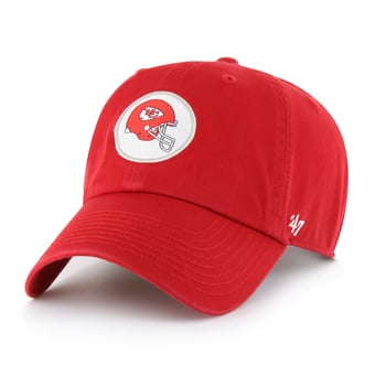 Men's '47  Red Kansas City Chiefs Hard Hat Clean Up Adjustable Hat