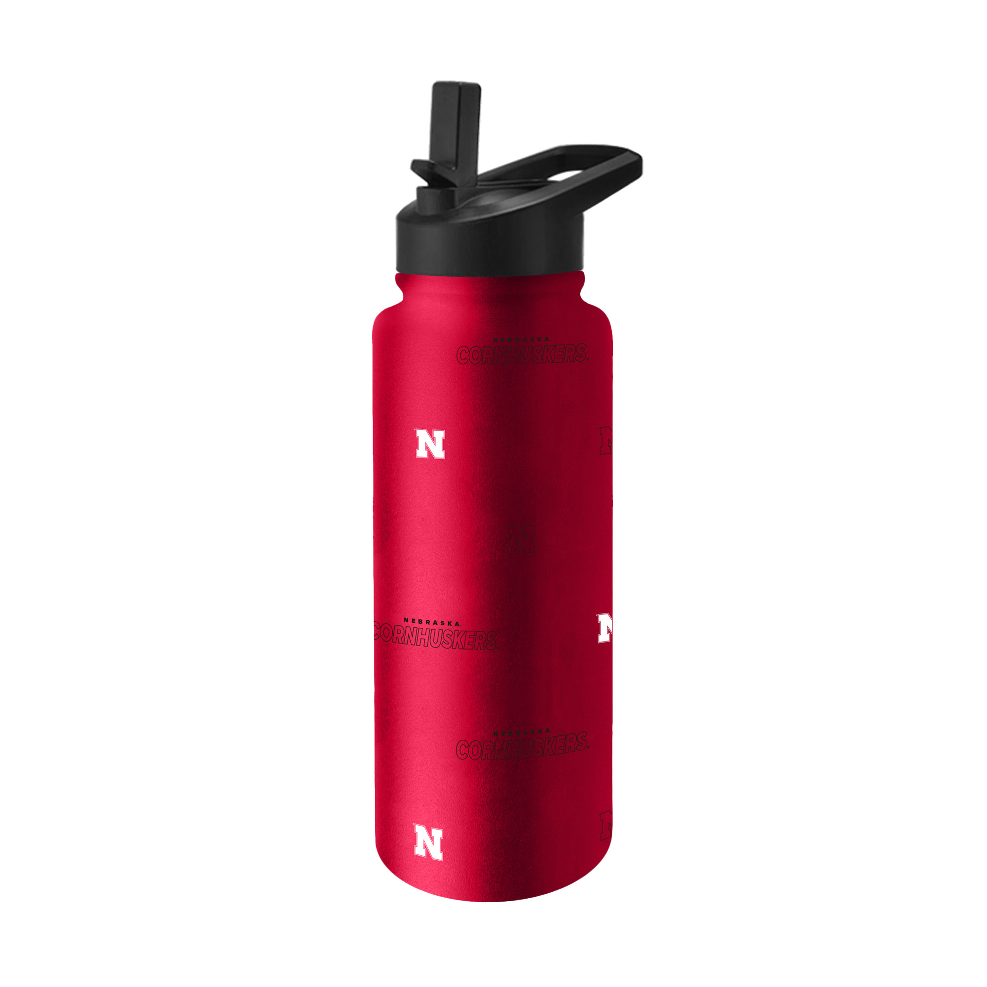 Logo Brands Nebraska Huskers 34oz. Steep and Repeat Quencher Bottle