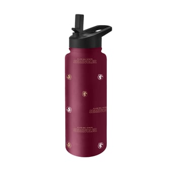 Logo Brands Florida State Seminoles 34oz. Steep and Repeat Quencher Bottle