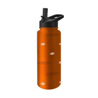 Logo Brands Oklahoma State Cowboys 34oz. Steep and Repeat Quencher Bottle