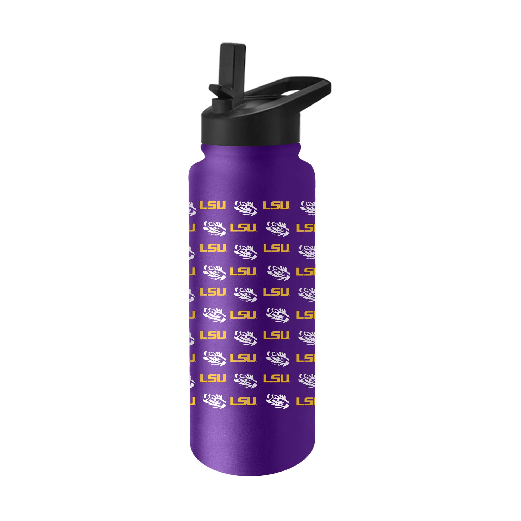 Logo Brands LSU Tigers 34oz. Steep and Repeat Quencher Bottle