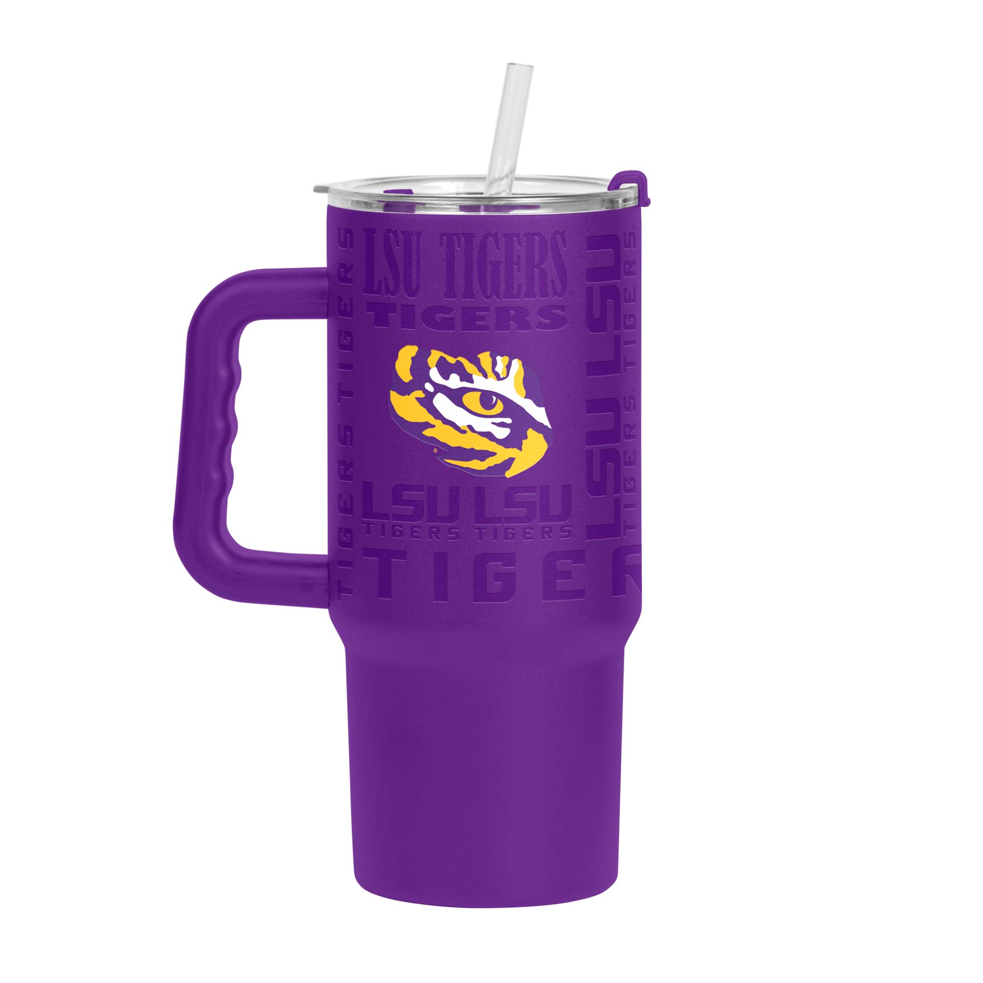 LSU Tigers 24oz. Replay Powder Coat Tumbler LSU Tigers 24oz. Replay Powder Coat Tumbler