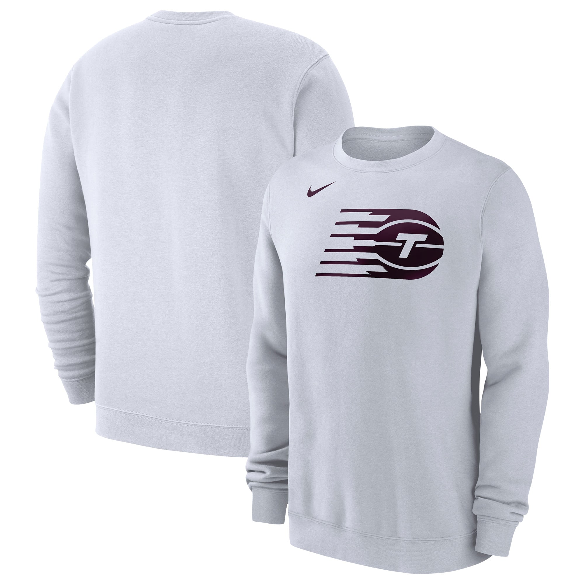 Unisex Nike White Toronto Tempo Club Fleece Sweatshirt