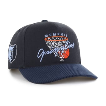 Men's '47  Navy Memphis Grizzlies Nothing But Net Hitch Adjustable Hat