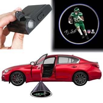 New York Jets Breece Hall LED Car Door Light