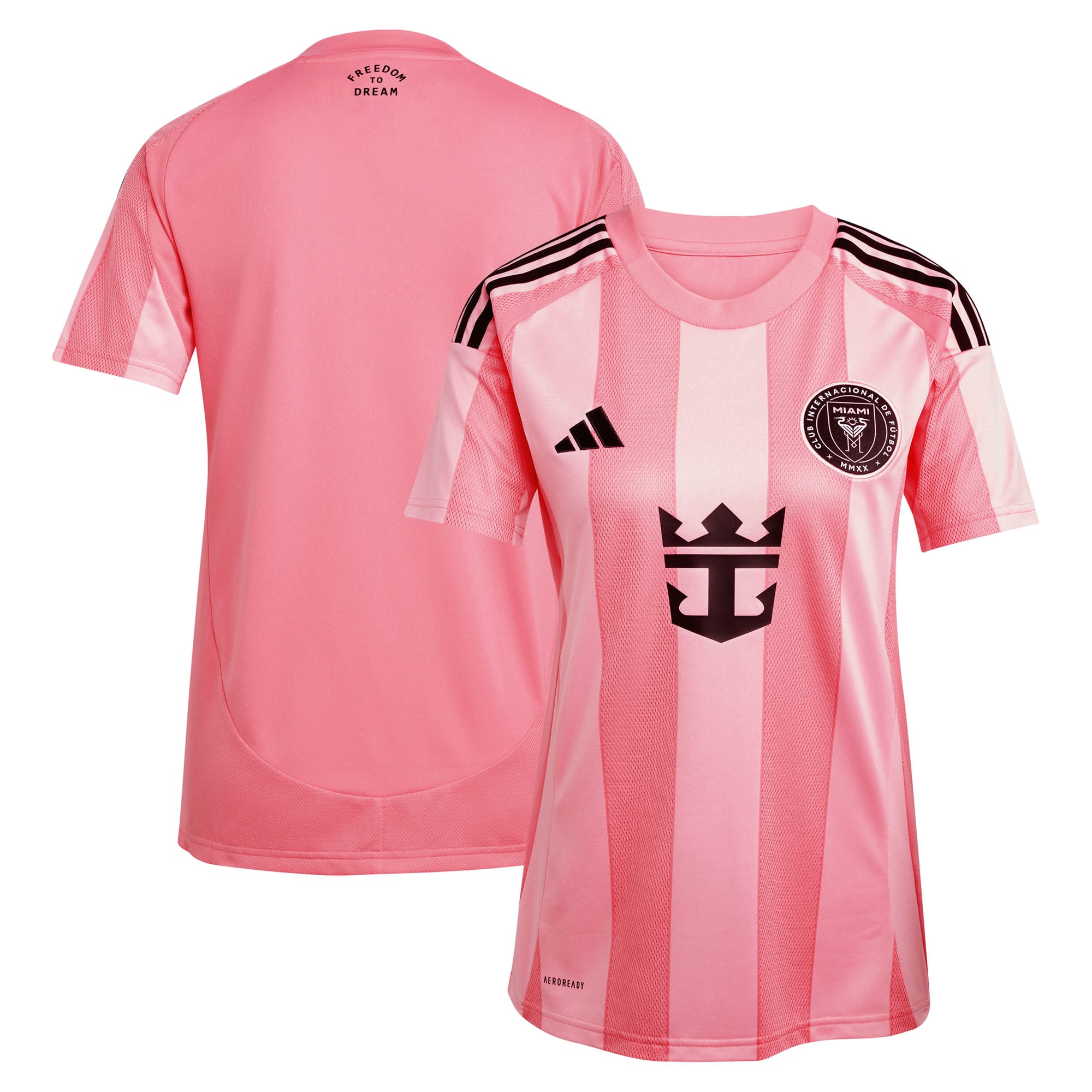 Women's adidas  Light Pink Inter Miami CF 2025 Euforia Replica Jersey