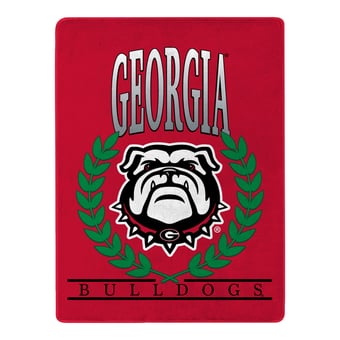 "The Northwest Group Georgia Bulldogs 46"" x 60"" Plateau Silk Touch Throw Blanket"