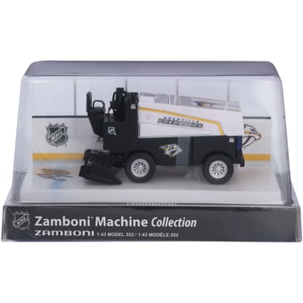 Roman Josi Nashville Predators Autographed 1:43 Scale Die-Cast Zamboni