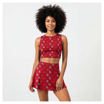 Women's Concepts Sport  Red St. Louis Cardinals Knit Tank Top & Skort Set