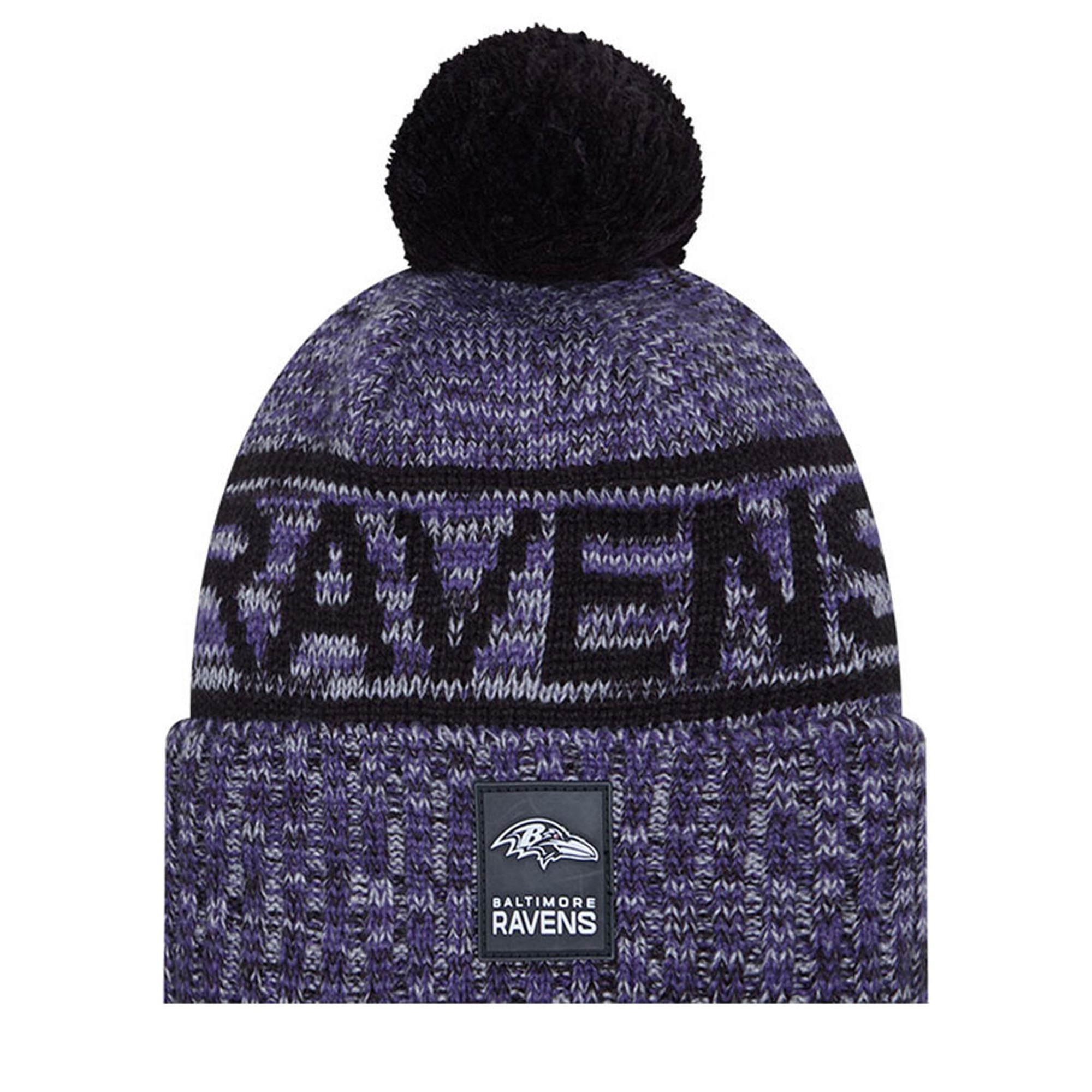 Baltimore Ravens New Era 2025 Kaltes Wetter Knit