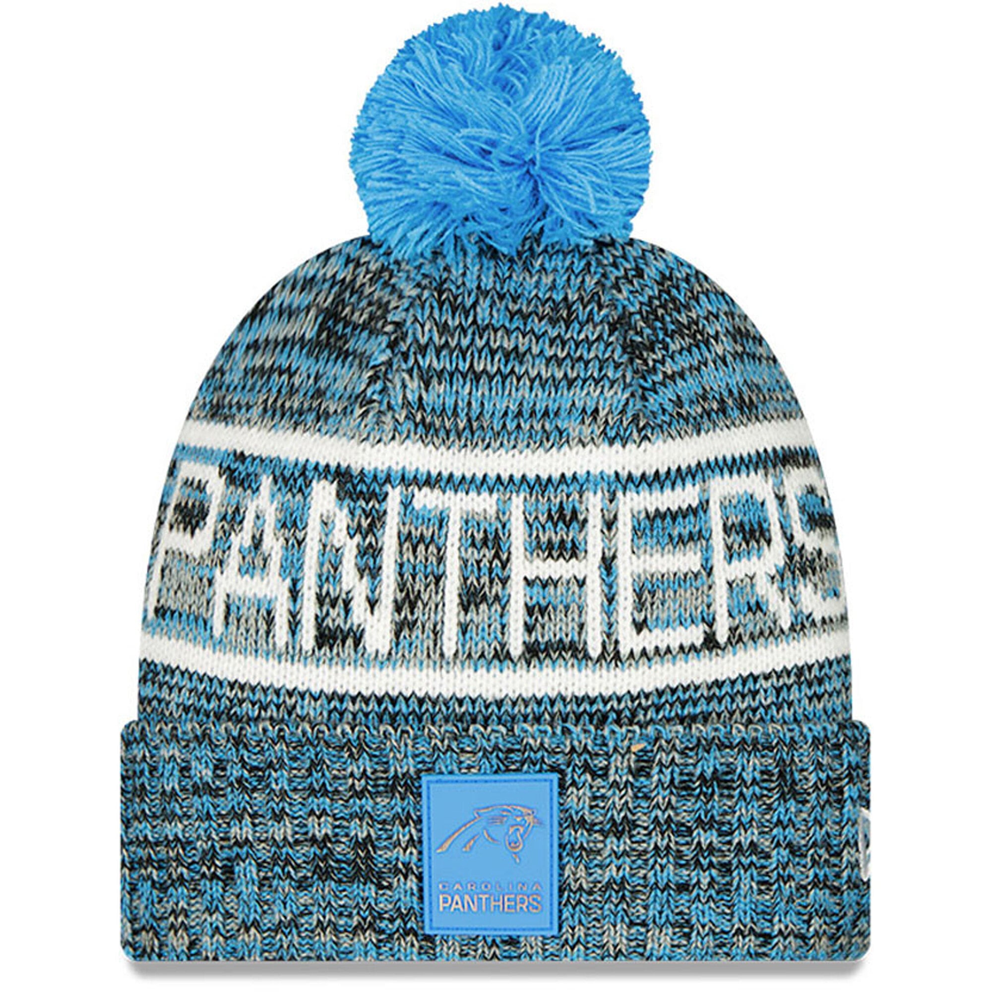 Carolina Panthers New Era 2025 Kaltes Wetter Knit
