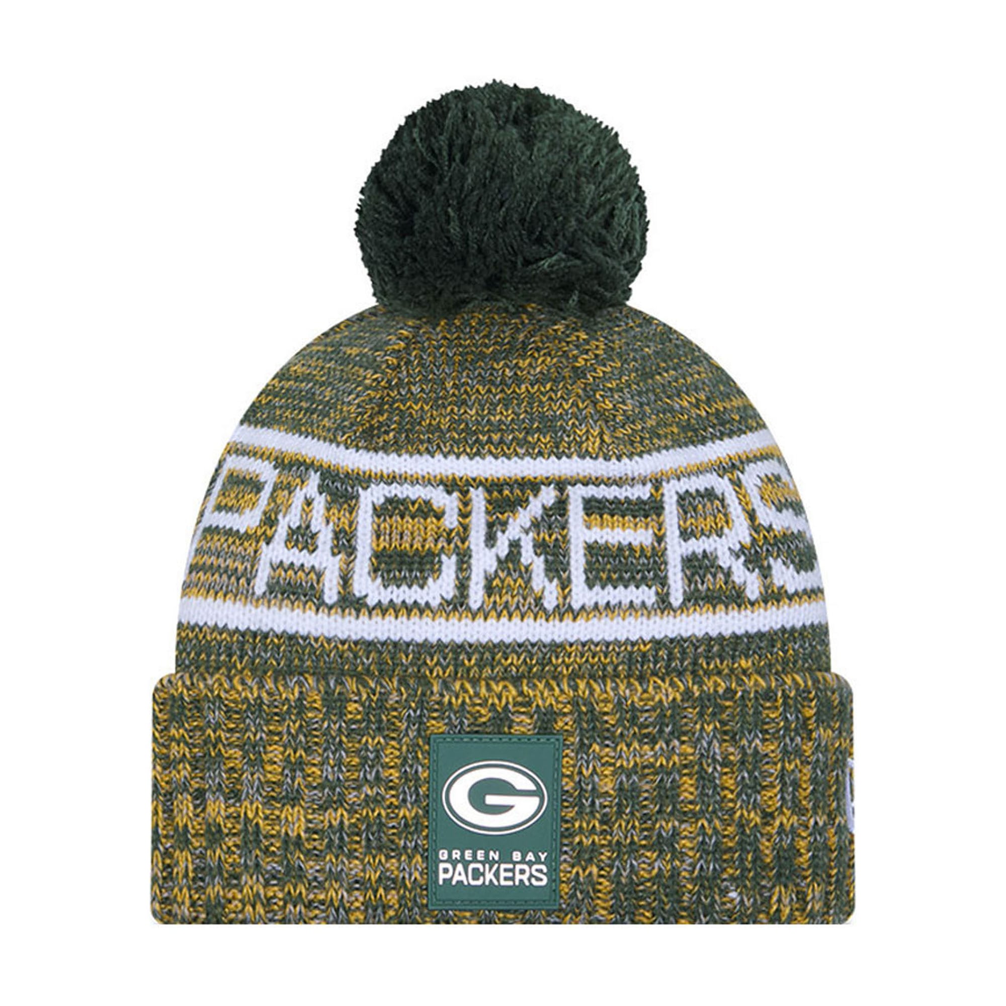 Green Bay Packers New Era 2025 Kaltes Wetter Knit