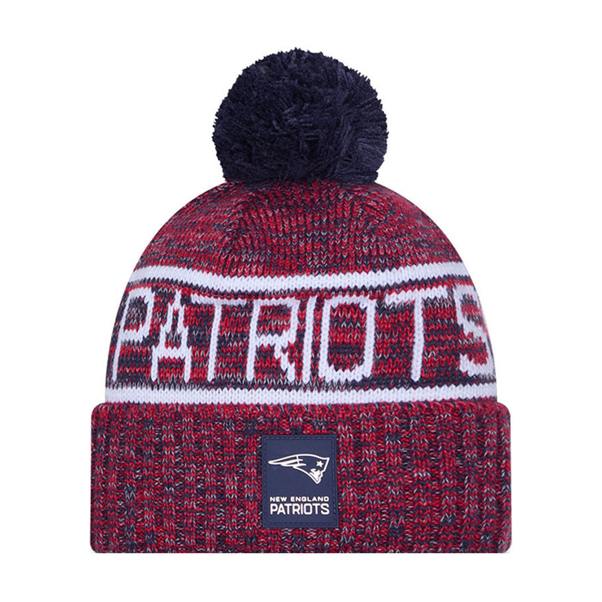 New England Patriots New Era 2025 Kaltes Wetter Knit