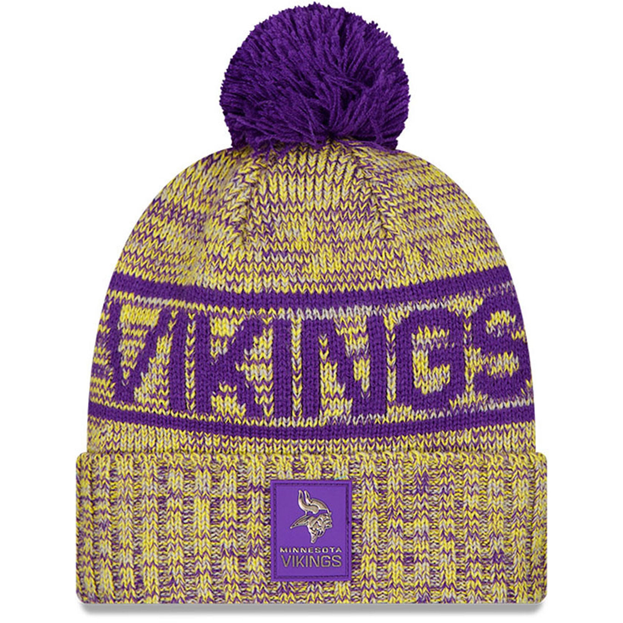 Minnesota Vikings New Era 2025 Kaltes Wetter Knit - Jugendliche