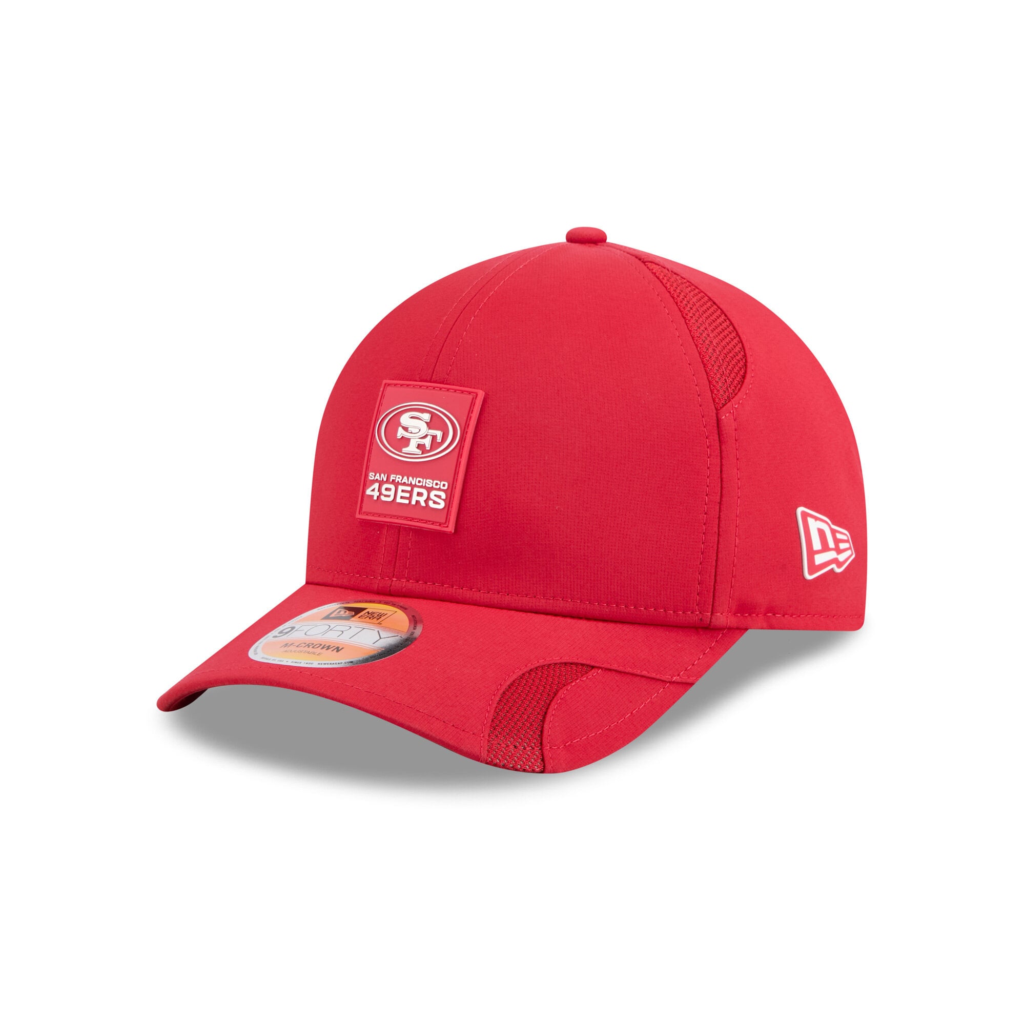 San Francisco 49ers New Era 2025 Sideline 9FORTY M Crown Kappe