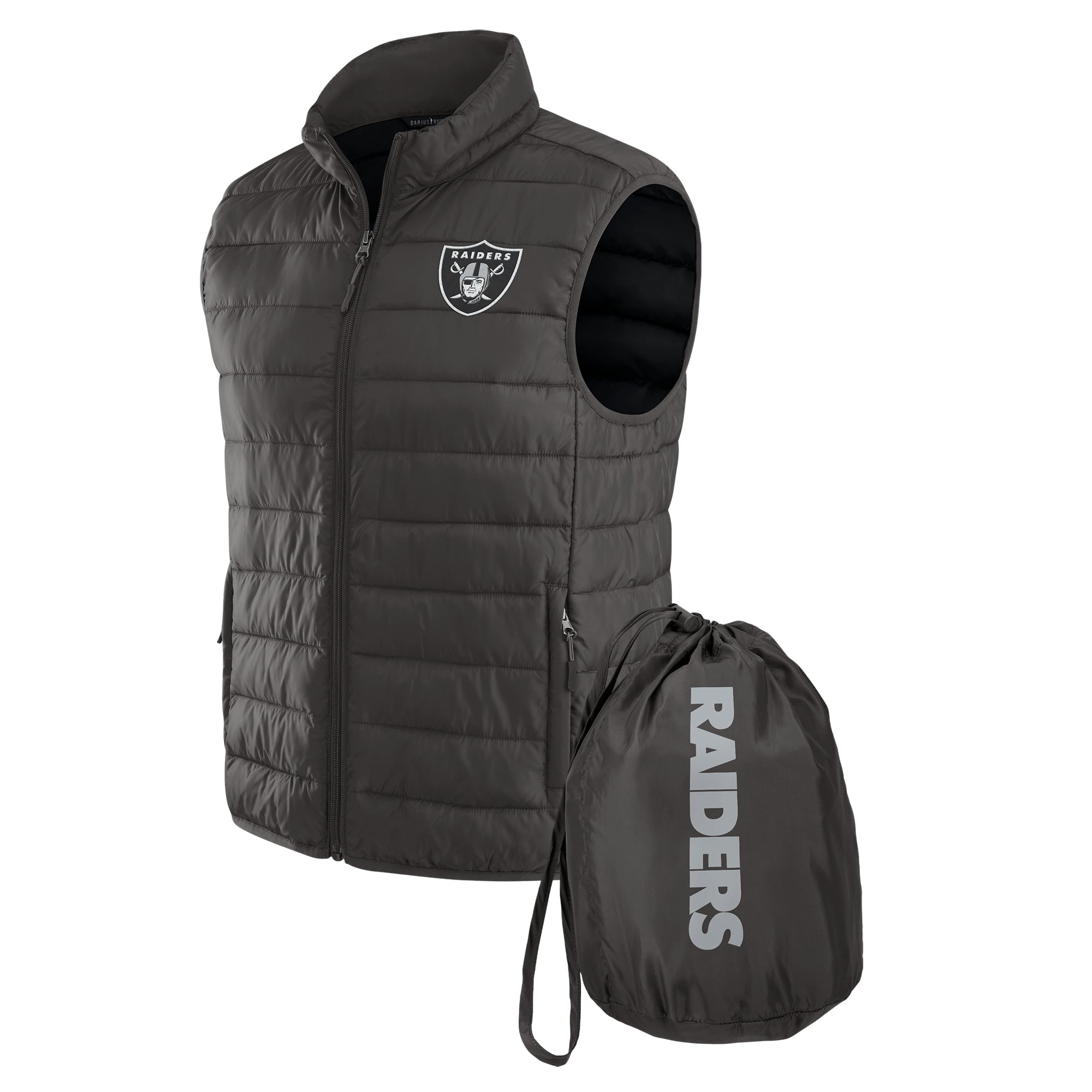 Chaleco plegable de Darius Rucker de los Raiders de Las Vegas - Hombre