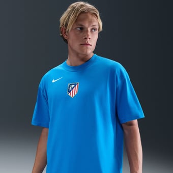 Men's Nike  Blue Atletico de Madrid T90 Remix T-Shirt