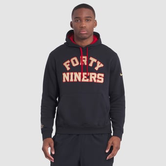 Men's Nike  Black San Francisco 49ers Rivalries Collection Club Hoodie