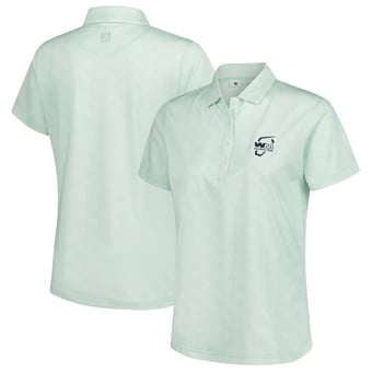Women's FootJoy  Light Green WM Phoenix Open Speckle Polo