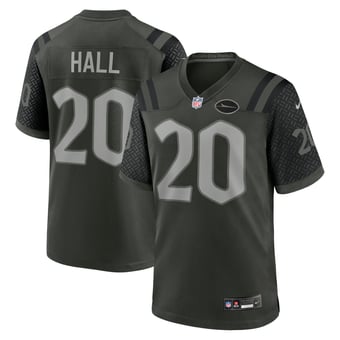 Men's Nike Breece Hall Green New York Jets Rivalries Collection Game Jersey