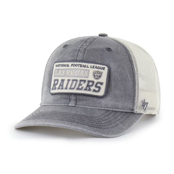 Men's '47  Charcoal Las Vegas Raiders Canteen Relaxed Trucker Adjustable Hat