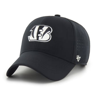 Men's '47  Black Cincinnati Bengals Vent MVP Adjustable Hat