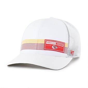 Men's '47 White Kansas City Chiefs Rangefinder Trucker Adjustable Hat