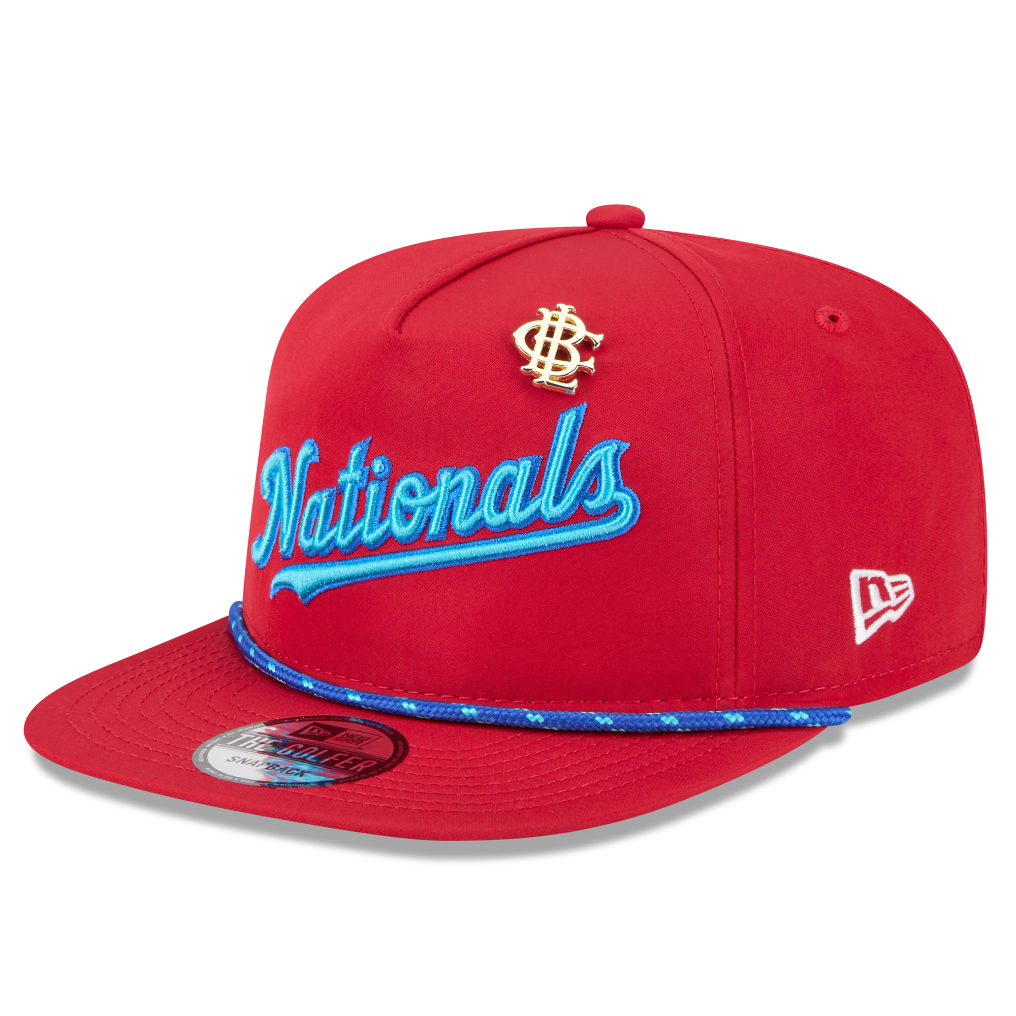 Men’s New Era Red Washington Nationals 2025 Big League Chew Golfer Snapback Hat Men’s New Era Red Washington Nationals 2025 Big League Chew Golfer Snapback Hat