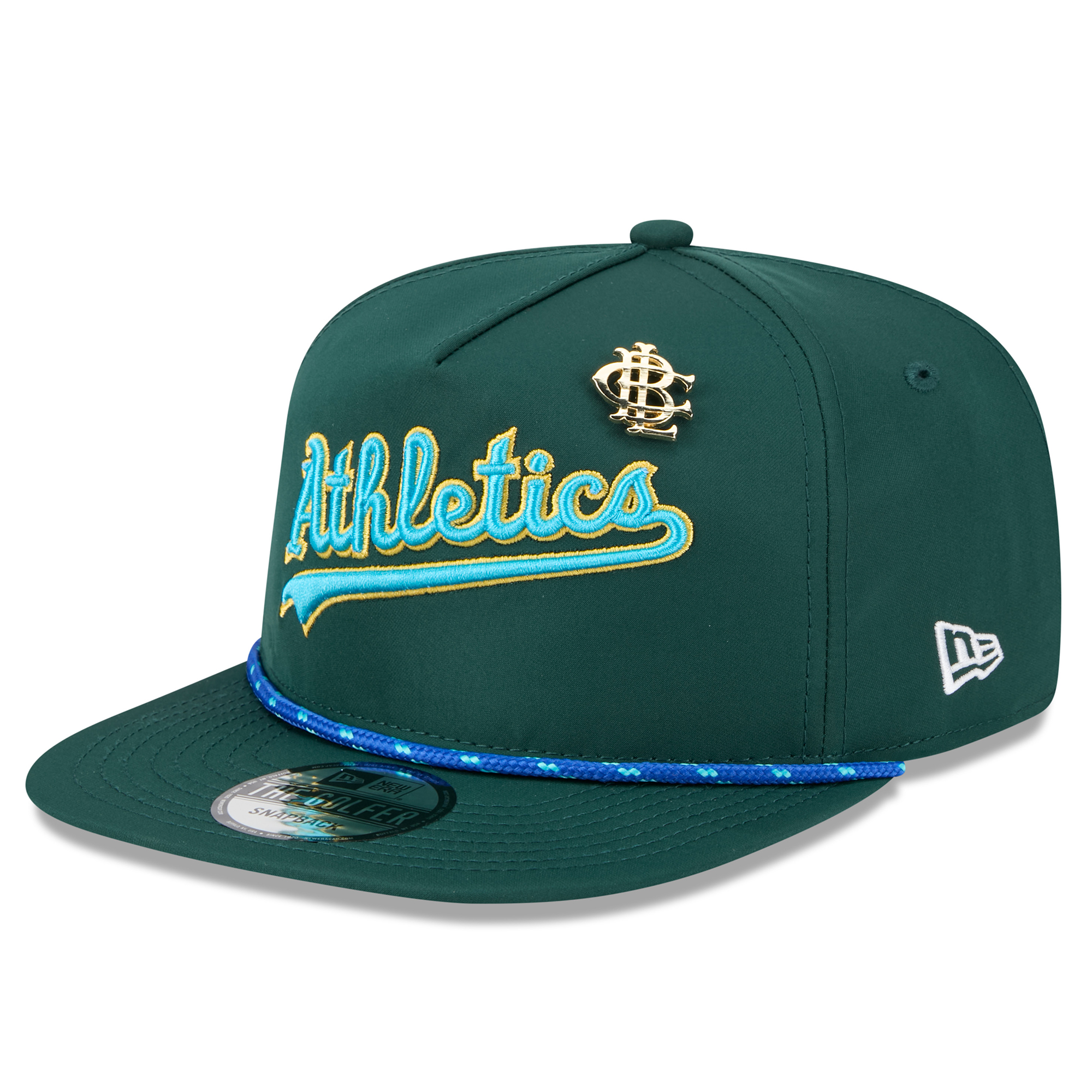 Men’s New Era Green Athletics 2025 Big League Chew Golfer Snapback Hat Men’s New Era Green Athletics 2025 Big League Chew Golfer Snapback Hat