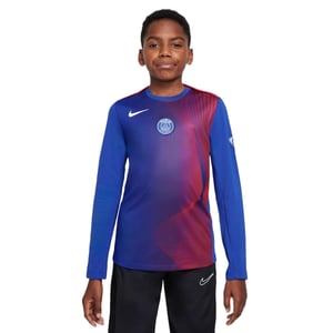 Maillot manches longues Pre-Match PSG Nike Third 25/26 - Bleu - Enfant, vue 2