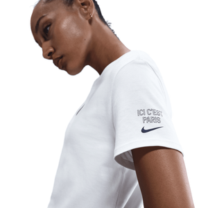 T-Shirt PSG Nike Crest - Noir - Femme, vue 3