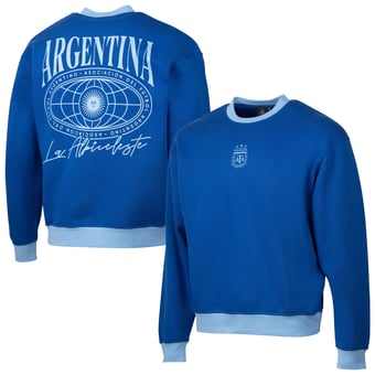 Men's Sport Design Sweden  Royal Argentina National Team Relaxed Pullover Sweatshirt