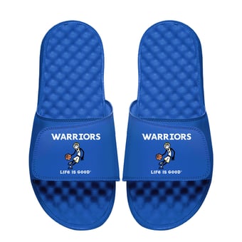 ISlide  Royal Golden State Warriors Life is Good Slide Sandals