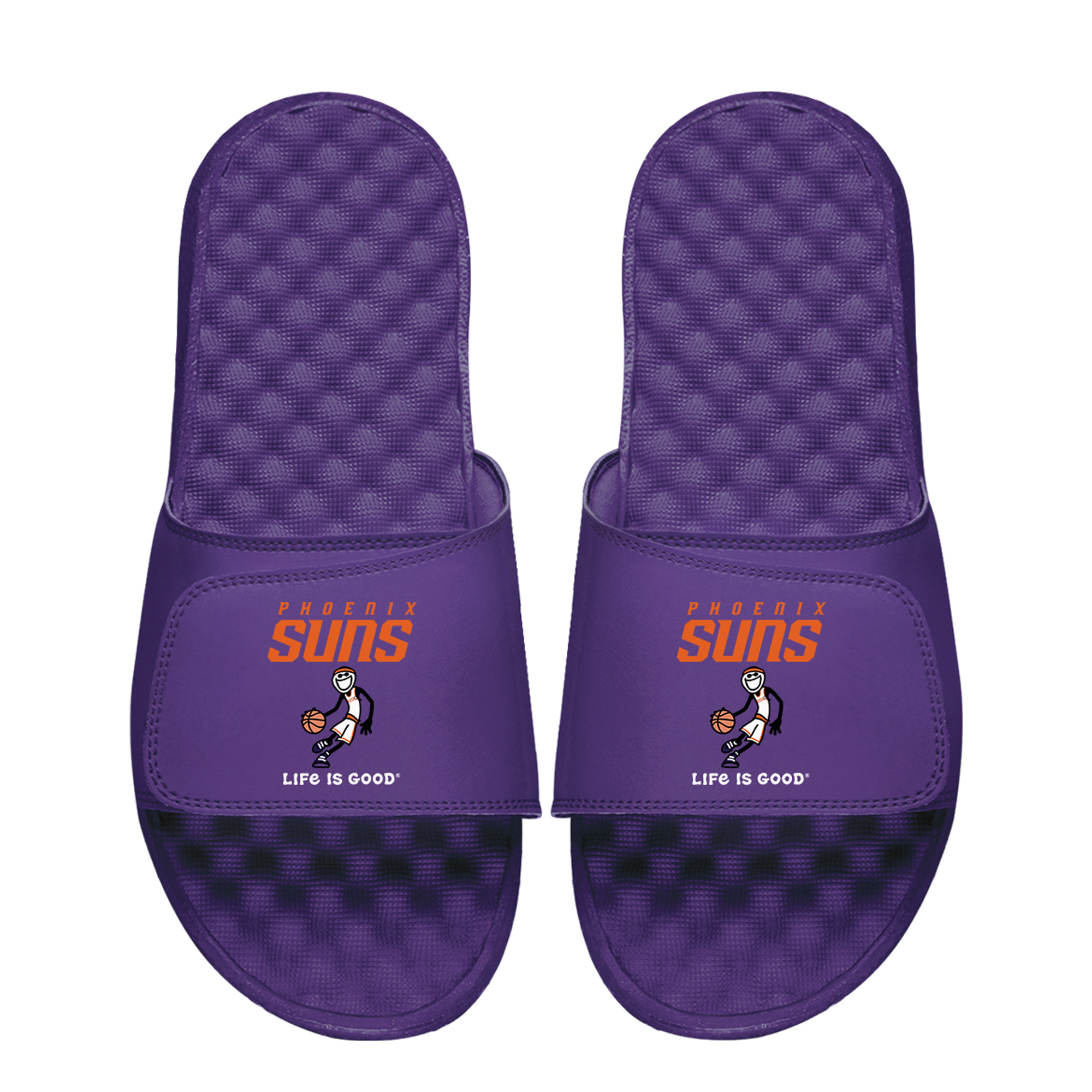 Youth ISlide  Purple Phoenix Suns Life Is Good Slide Sandals