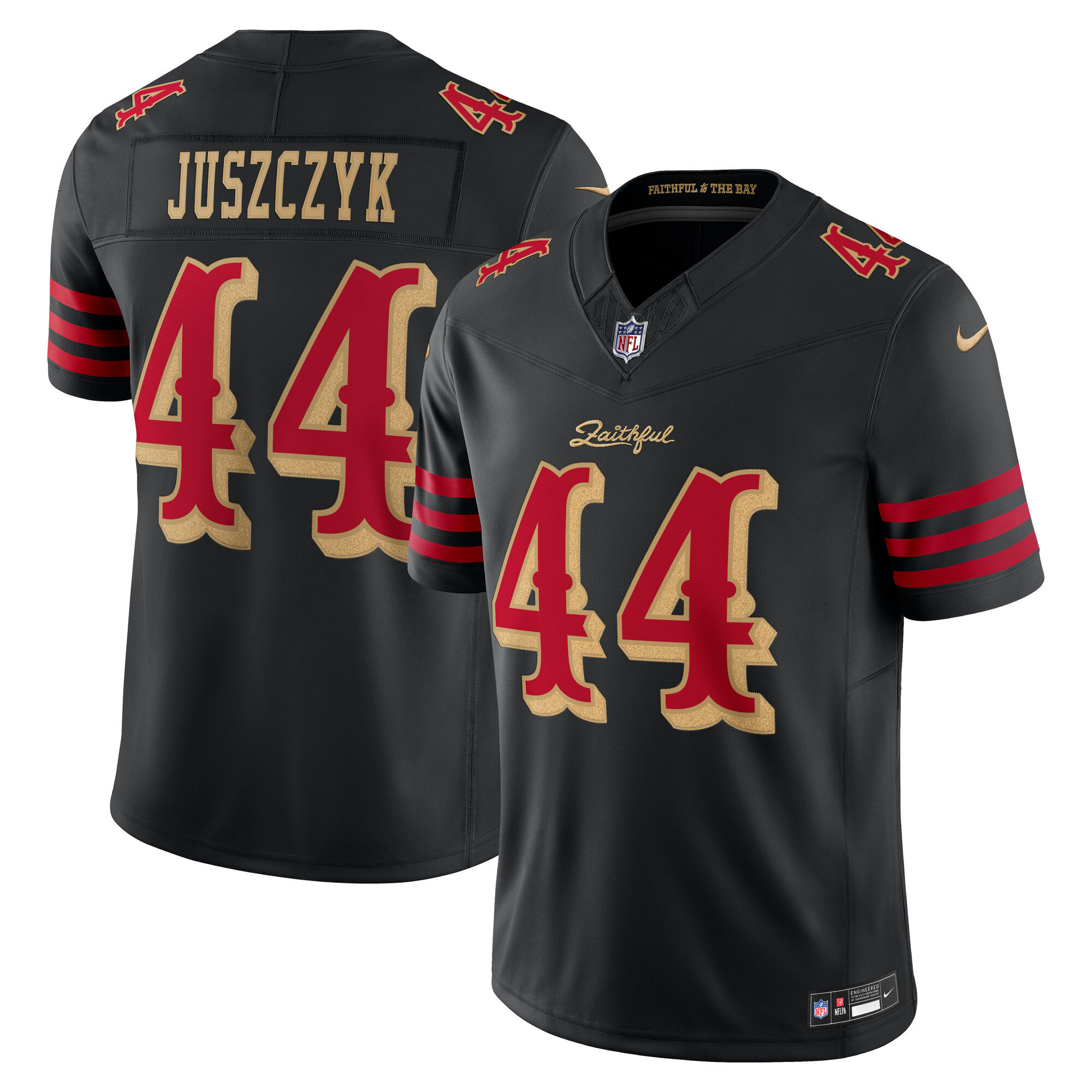 Men's Nike Kyle Juszczyk Black San Francisco 49ers Rivalries Collection Stitched Limited Jersey