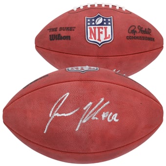 Jason Kelce Philadelphia Eagles Autographed Full Color Duke Football