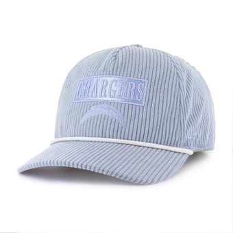 Women's '47  Light Blue Los Angeles Chargers Mellow Corduroy Hitch Adjustable Hat