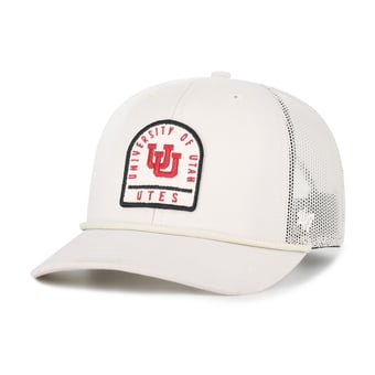 Unisex '47  Cream Utah Utes Core & Inline Gravestone Adjustable Trucker Hat
