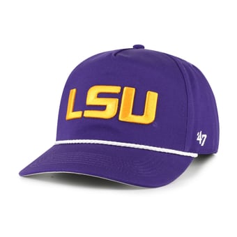 Men's '47  Purple LSU Tigers Rope Hitch Adjustable Hat
