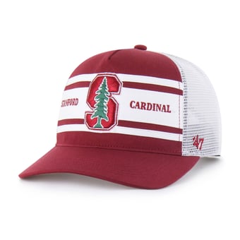 Youth '47 Cardinal/White Stanford Cardinal Super Stripe Hitch Adjustable Trucker Hat