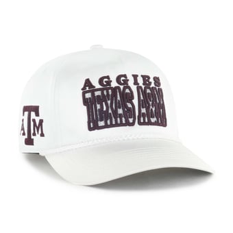 Women's '47 White Texas A&M Aggies Outspoken Hitch Adjustable Hat