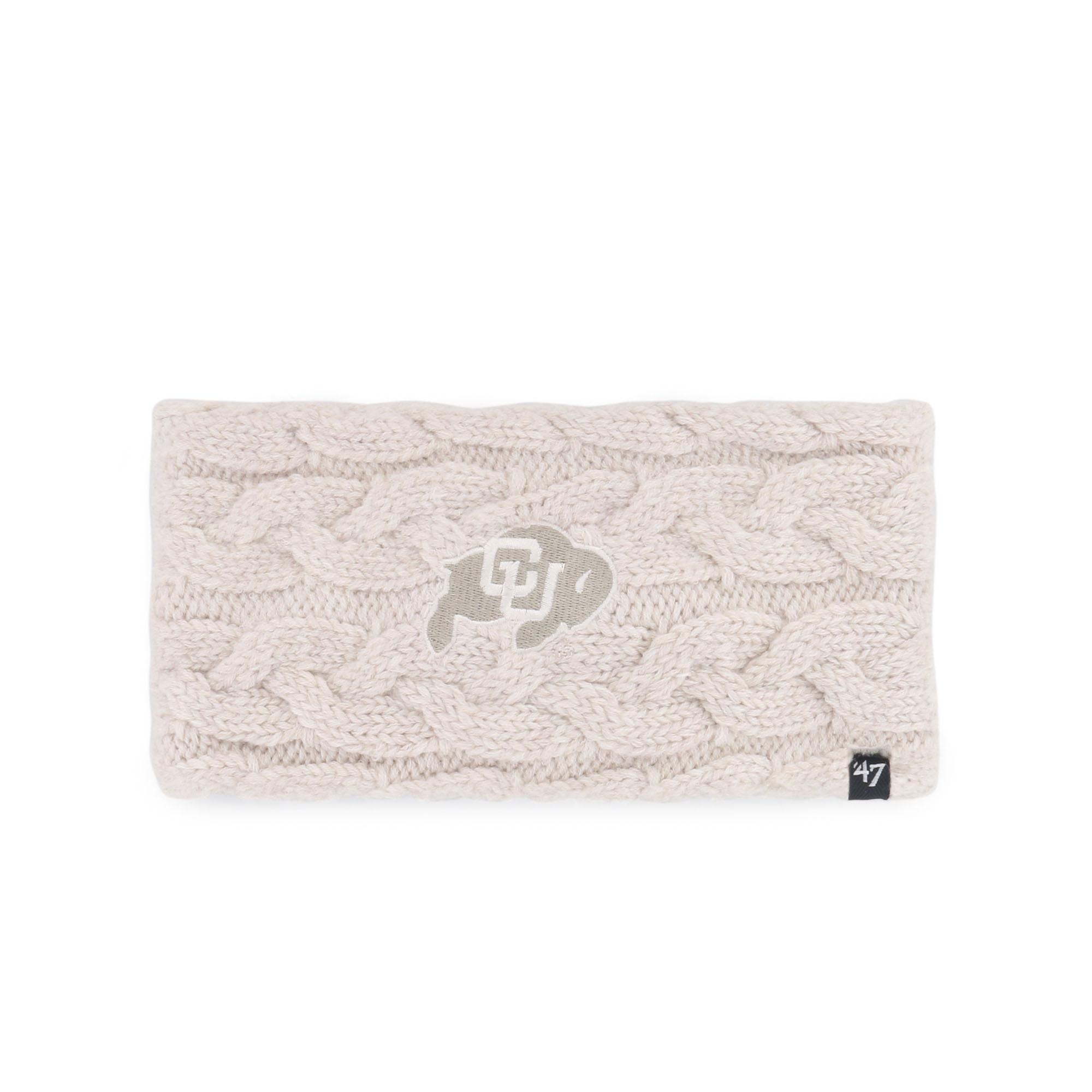 Women's '47  Natural Colorado Buffaloes Core & Inline Latte Knit Headband