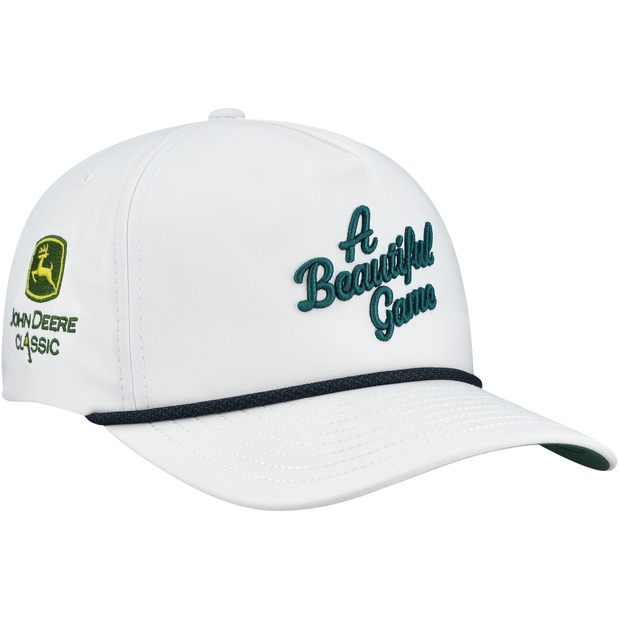 Men's Puma White John Deere Classic Beautiful Game Flexfit Hat