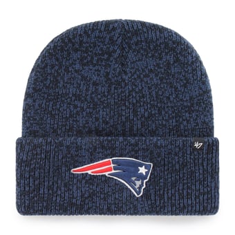 Men's '47  Heather Navy New England Patriots Brain Freeze Cuffed Knit Hat