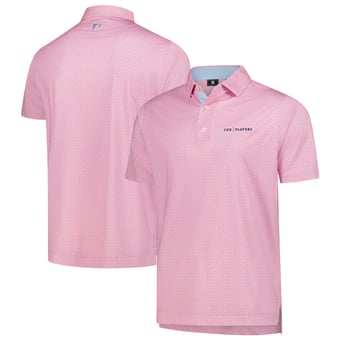 Men's FootJoy  Pink 2025 THE PLAYERS ProDry Citrus Lisle Polo