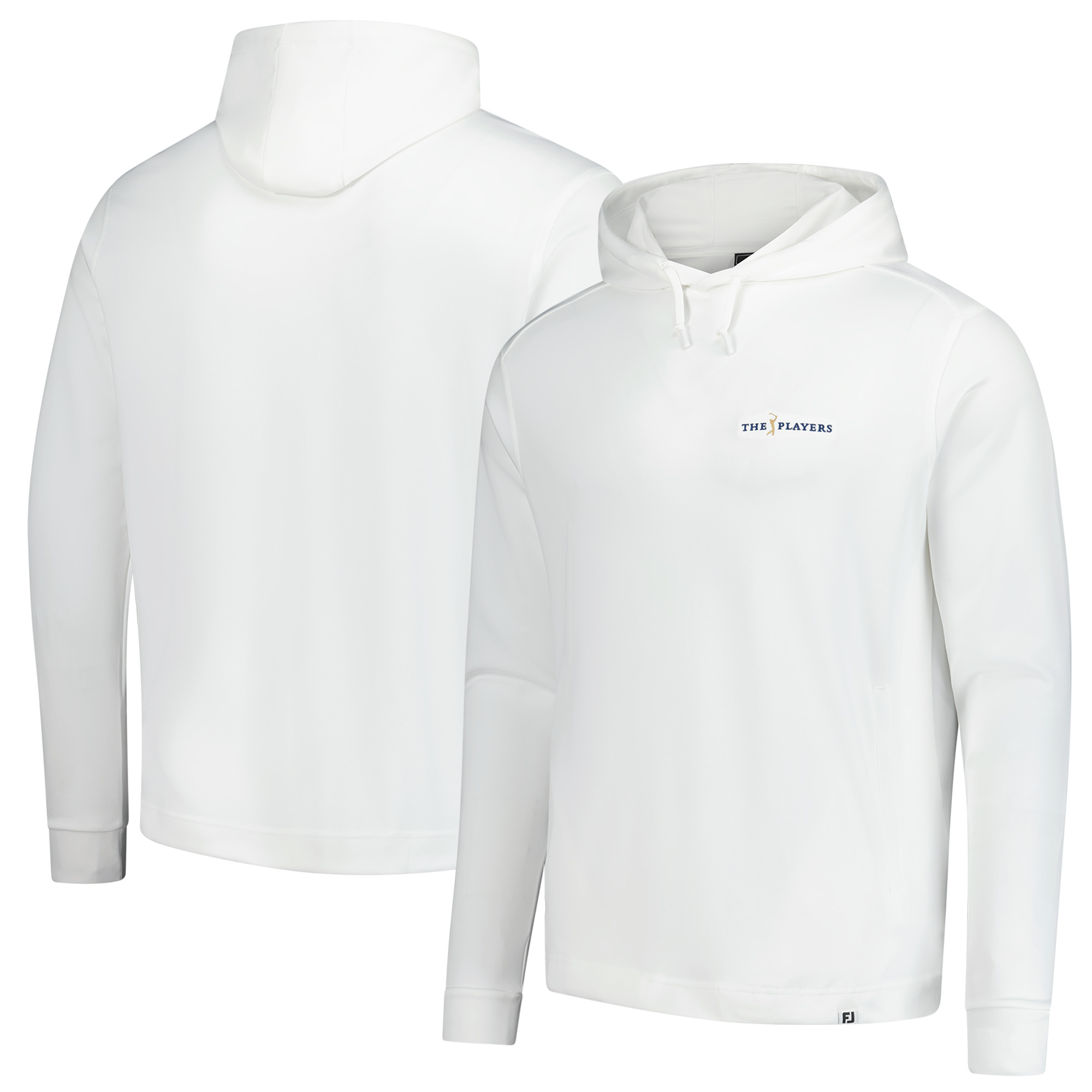 Men's FootJoy  White THE PLAYERS Lightweight Pullover Hoodie