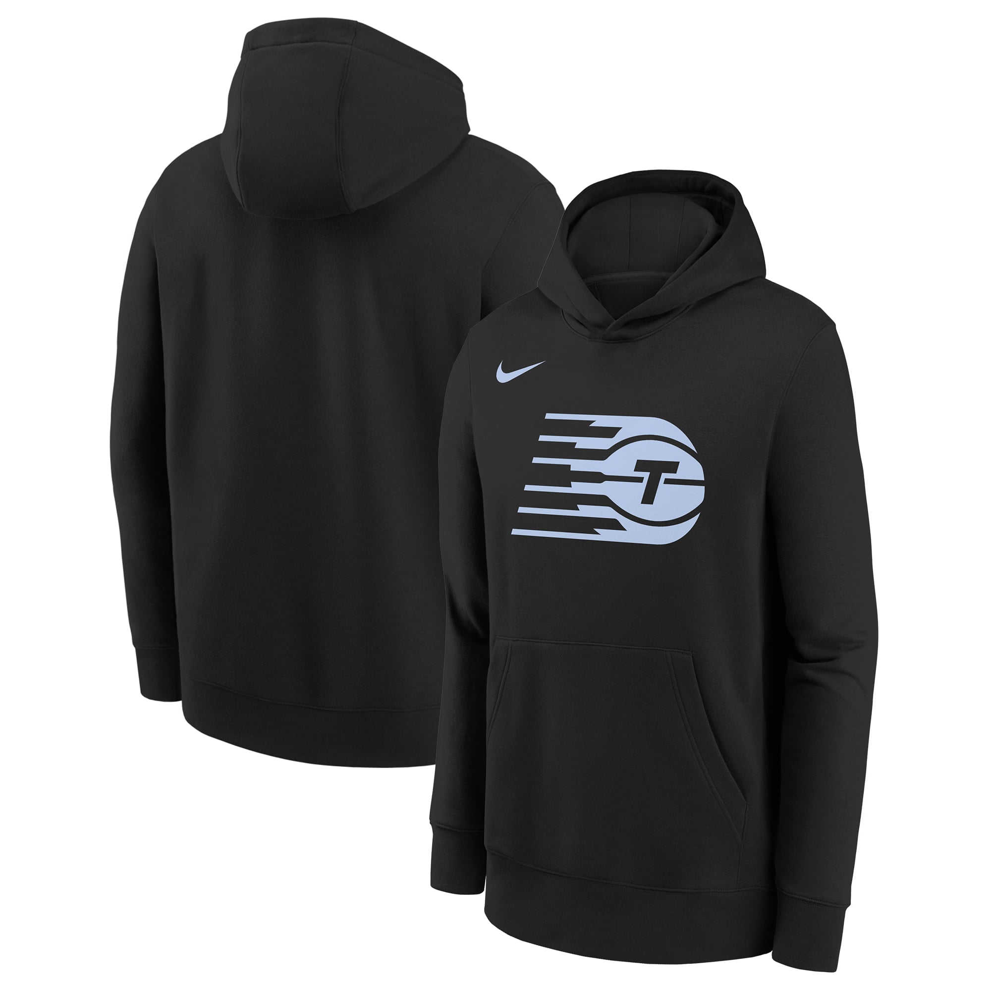 Youth Nike Black Toronto Tempo Pullover Hoodie