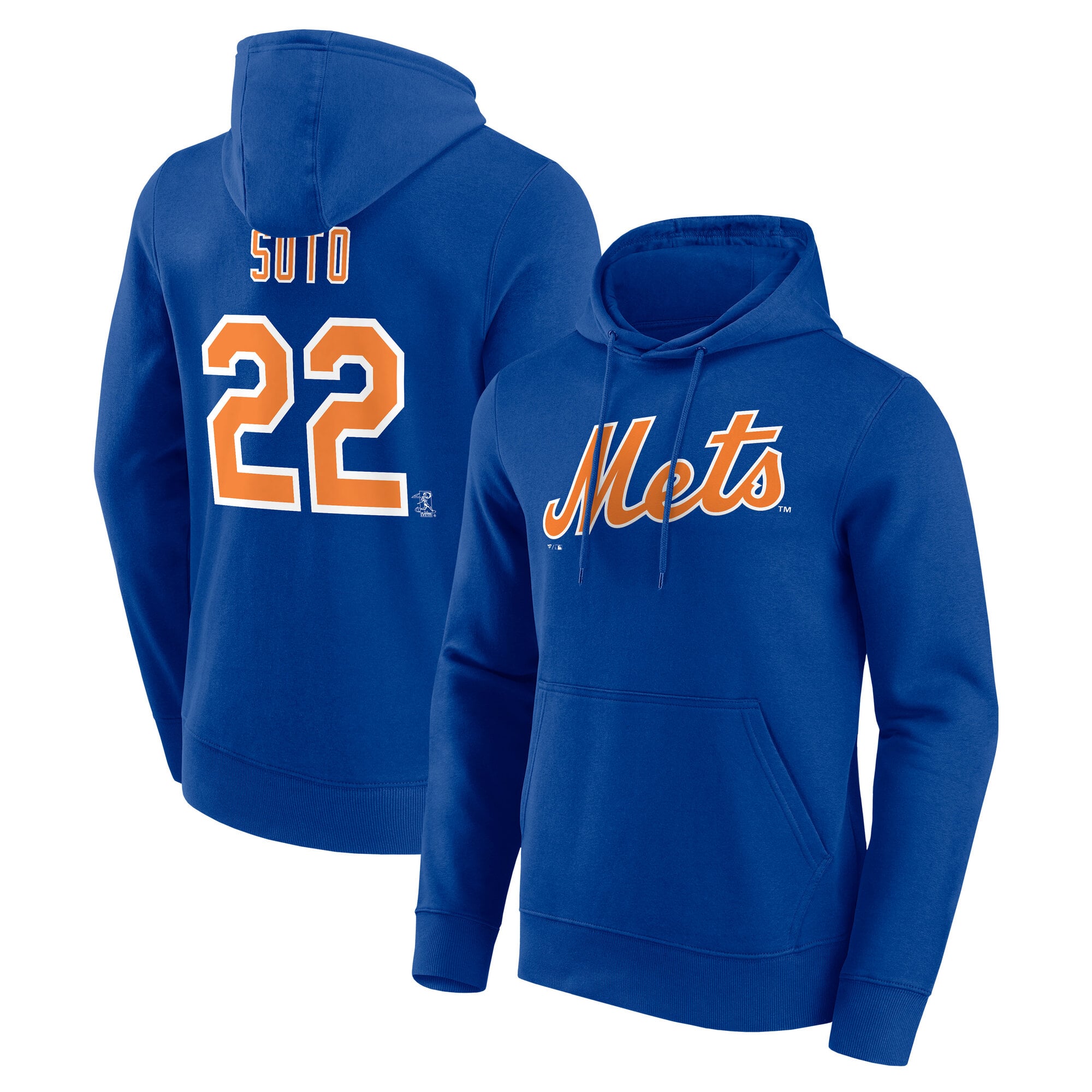 Felpa con cappuccio New York Mets con nome e numero - Juan Soto - Uomo