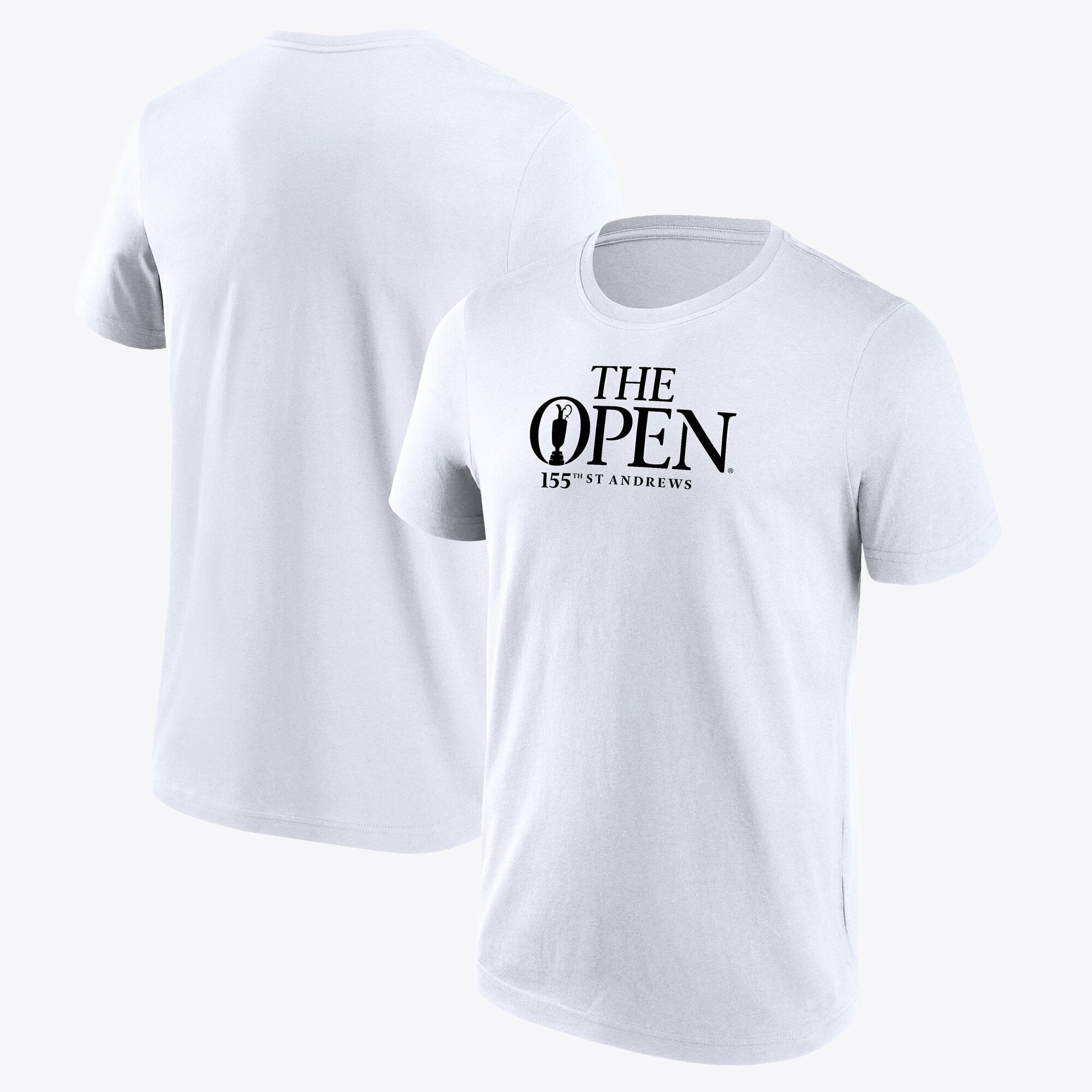 Maglietta con scritta The 155th Open St Andrews - Oro