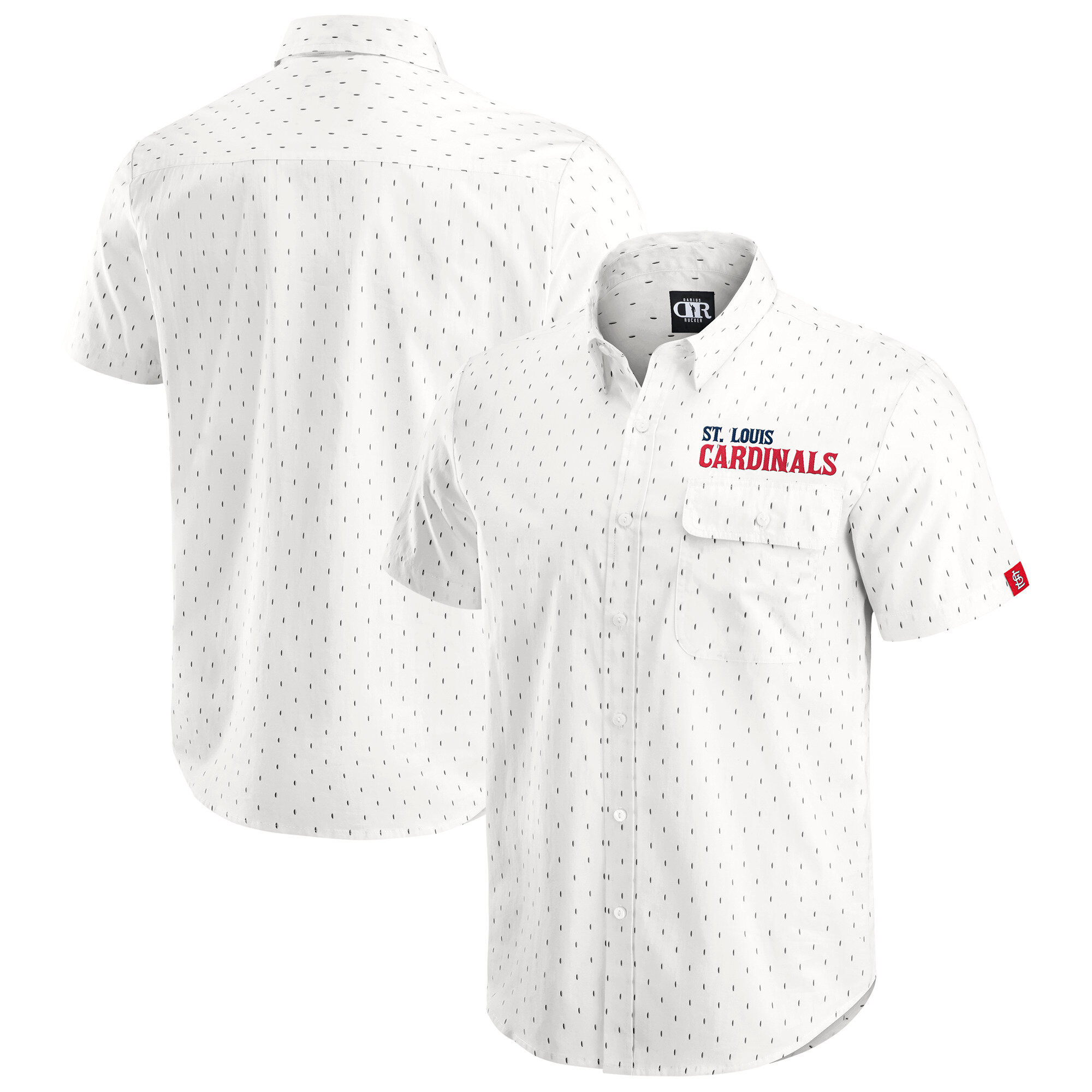 Men’s Darius Rucker Collection by Fanatics Cream St. Louis Cardinals Printed Button-Down Shirt Men’s Darius Rucker Collection by Fanatics Cream St. Louis Cardinals Printed Button-Down Shirt